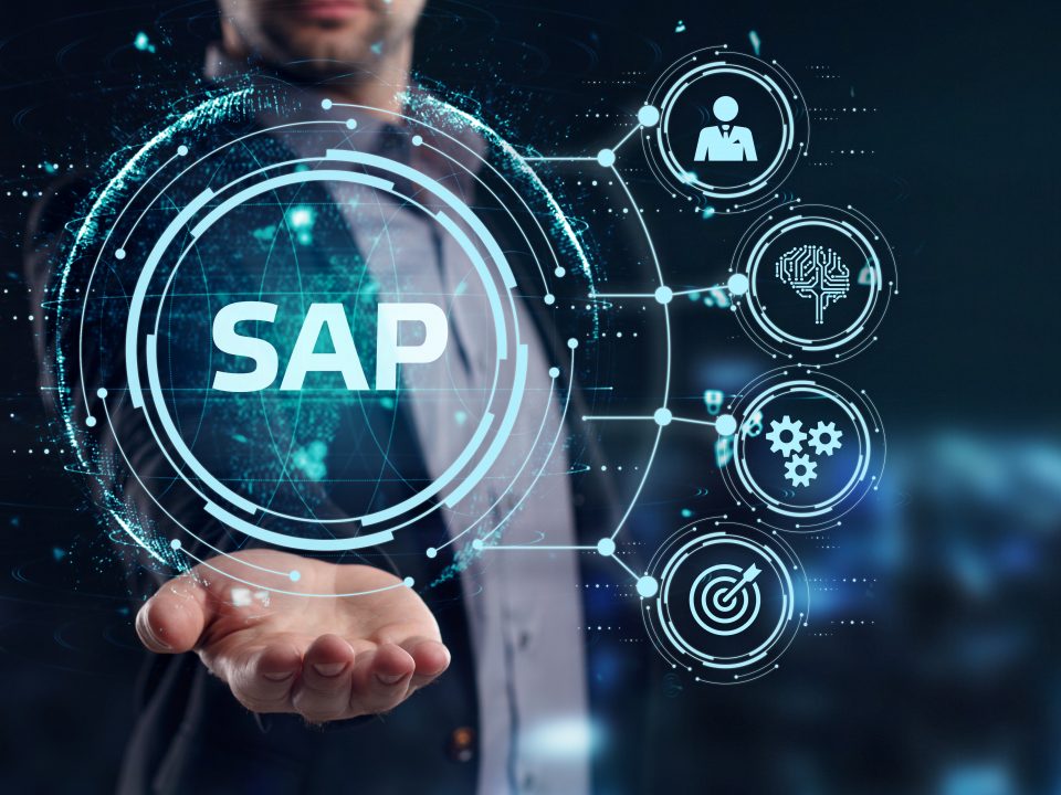 sap,system,software,automation,concept,on,virtual,screen,data,center.