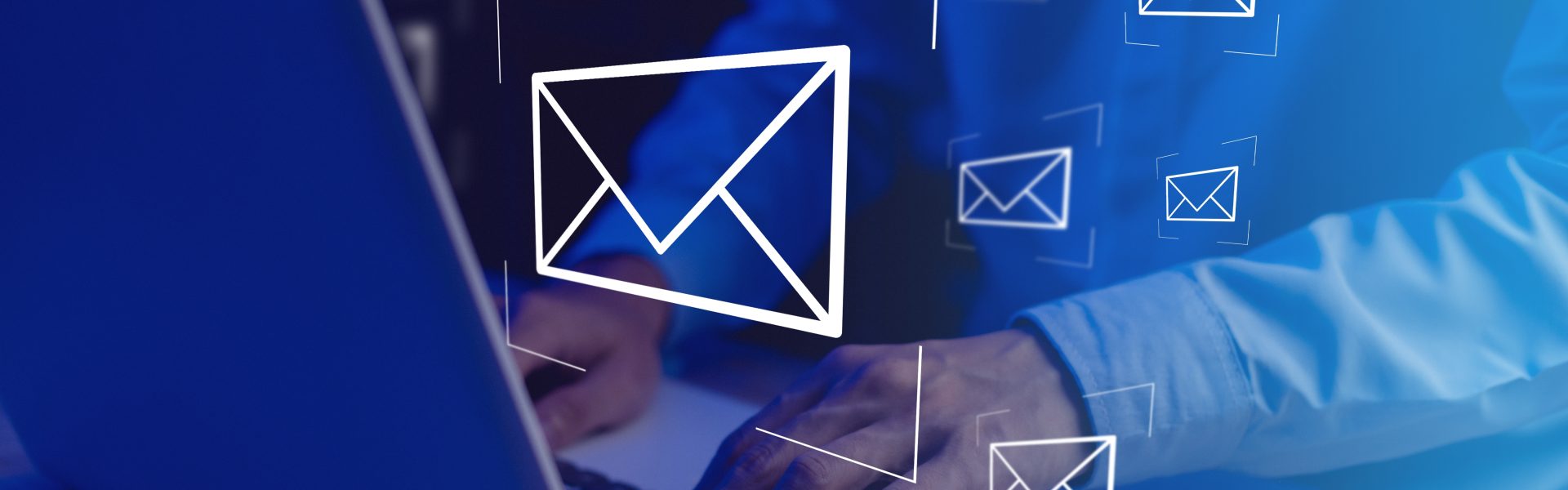 businessman,hands,typing,notebook,(laptop),with,email,icon,and,send