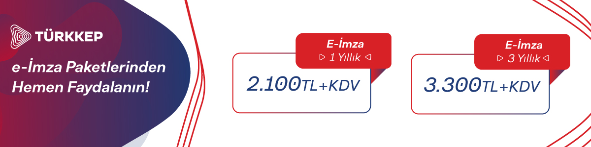 TÜRKKEP e-İmza Başvuru
